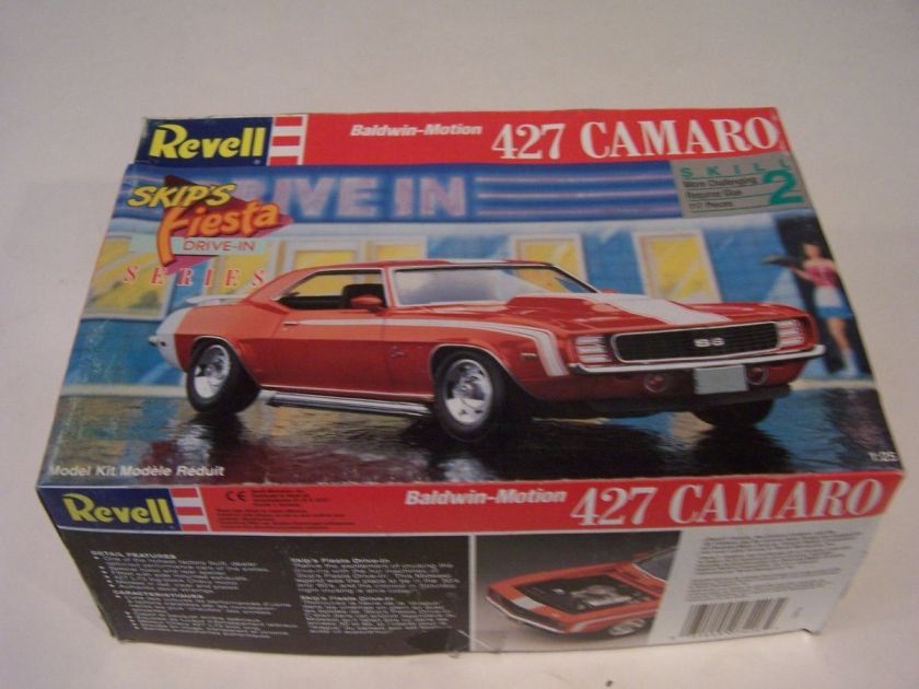 REVELL SKIPS FIESTA BALDWIN MOTION 1969 472 CAMARO  