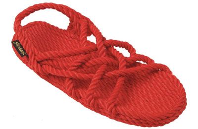 Gurkees Rope Sandals   Neptune Red Womens 7 Gurkee  