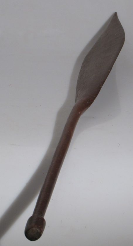 RARE OLD MAORI CANOE PADDLE WAKA POLYNESIAN  