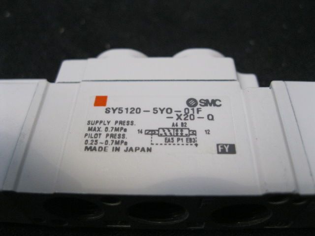 SMC SY5120 5Y0 01F X20 Q VALVE, VACUUM SOLENOID  