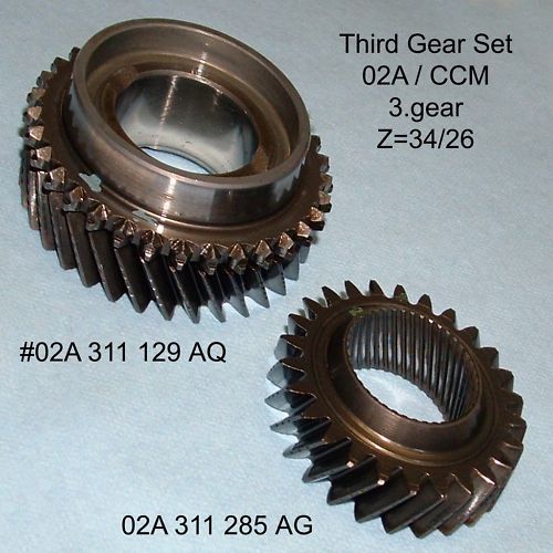 VW VR6 02A 02J Transmission 3rd Third Gear Set CCM 02A311129AQ 