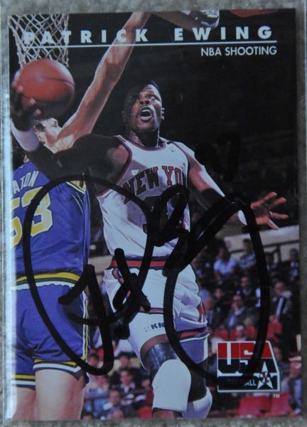 1992 USA Basketball Dream Team 1 Autographs Jordan,Bird  