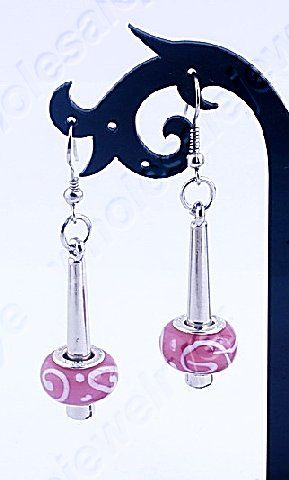 wholesale 31pair pretty mixstyle murano glass Earring  