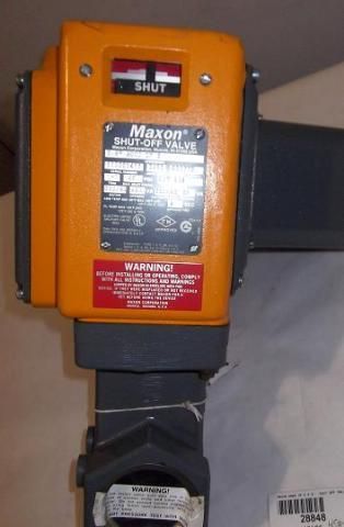 MAXON 5000 CP 2 N. GAS 2.5 SHUT OFF VALVE  