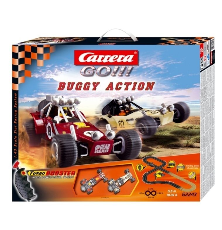 Carrera 62243 Go Buggy Action 1/43 Slot Car Set  