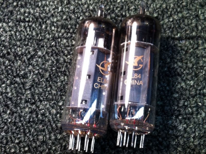 sino EL84 6BQ5 6P14 premium matched duet power tubes  