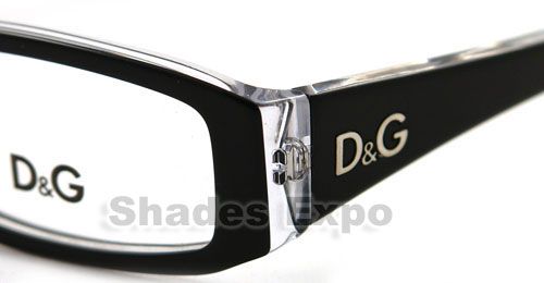 DOLCE&GABBANA D&G EYEGLASS RX DD 1179 BLACK DD1179 675 679420337791 