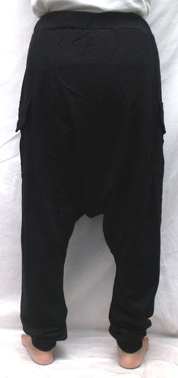 MC Hammer Mod Harem Drop Crotch Sweat Pants UniSex S M  