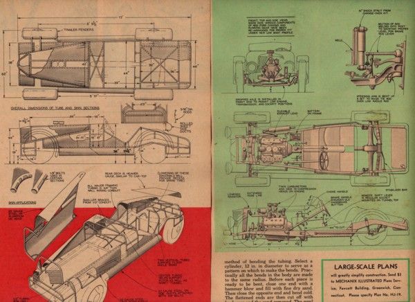 information and pictures showing you how to build this car you receive 