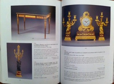 AUCTION CATALOG CHRISTIES 19TH CENTURY FURNITURE AND SCULPTURE 