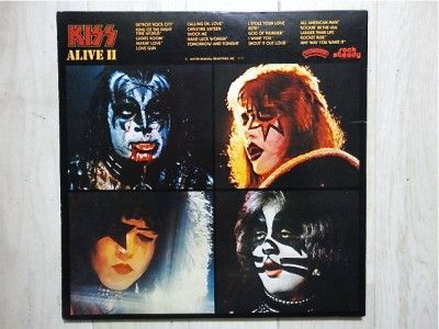 KISS / ALIVE 2 JAPAN 2LP /OBI,BOOKLET,GENE SIMMONS,PAUL STANLEY,HARD 