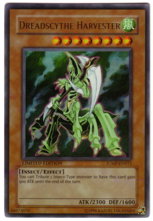 YuGiOh DREADSCYTHE HARVESTER JUMP EN015 Ultra Promo  