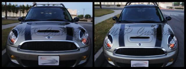 Treat your Mini with a unique and AWESOME look with this headlights 