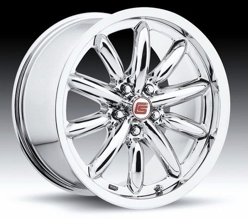 Carroll Shelby 2005   2011 Mustang 18x9.5 CS56 Chrome Wheel CS56 