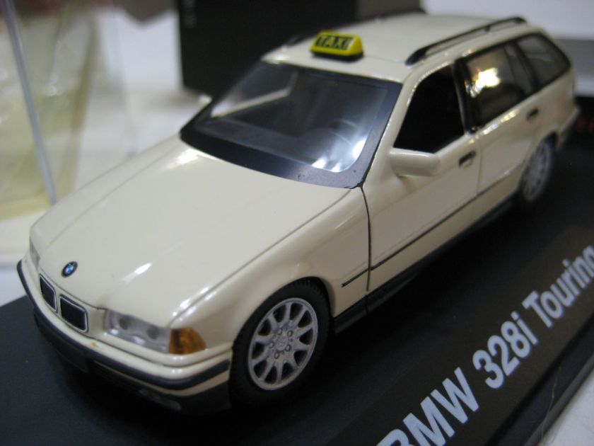 Schuco (Germany) White BMW 328i Touring Taxi 143 Diecast NIB  