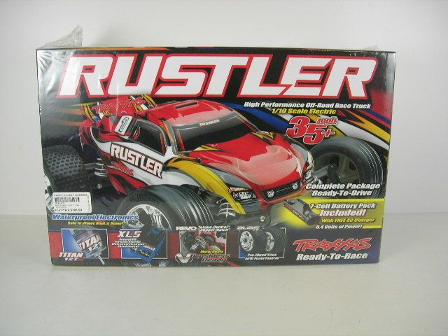 Traxxas Rustler 1/10 Stadium Truck RTR w XL 5 TRA3705  