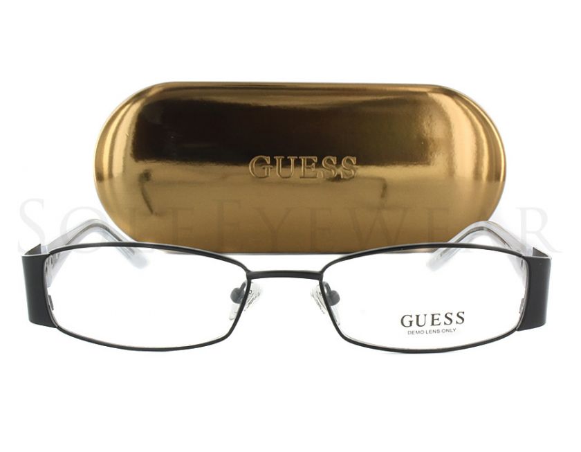 NEW Guess GU 2230 BLK Size 51 17 135 Black Frame Eyeglasses  