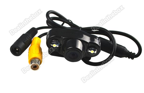 New Black 135º Night Vision Car Rear View Reverse Backup Color Camera 