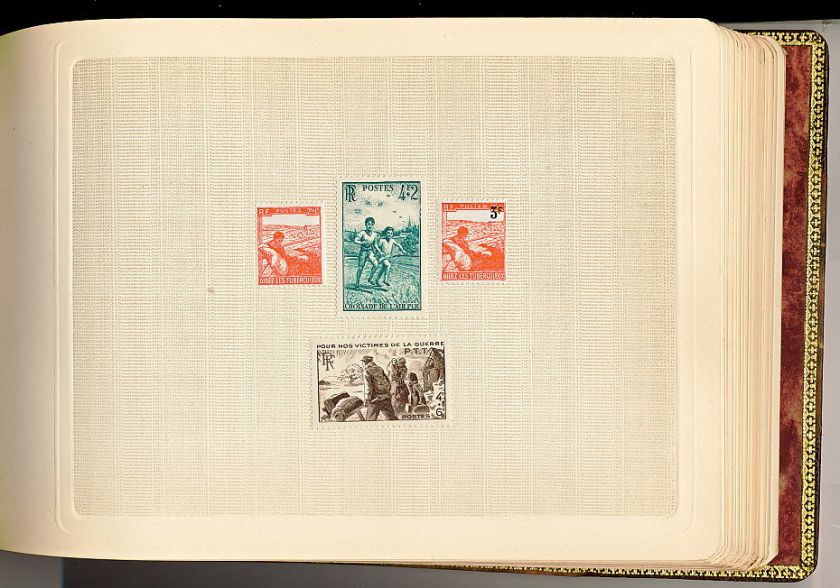   1944   1947 MLH UPU Congress PARIS 1947 (28 scans) GIFT FOLDER  