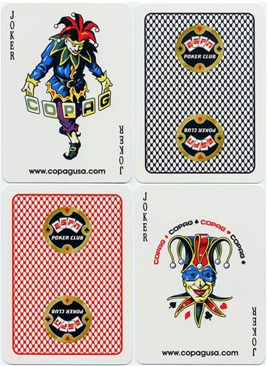 COPAG ESPN POKER CLUB Plastic Playing Cards WSOP 2006  