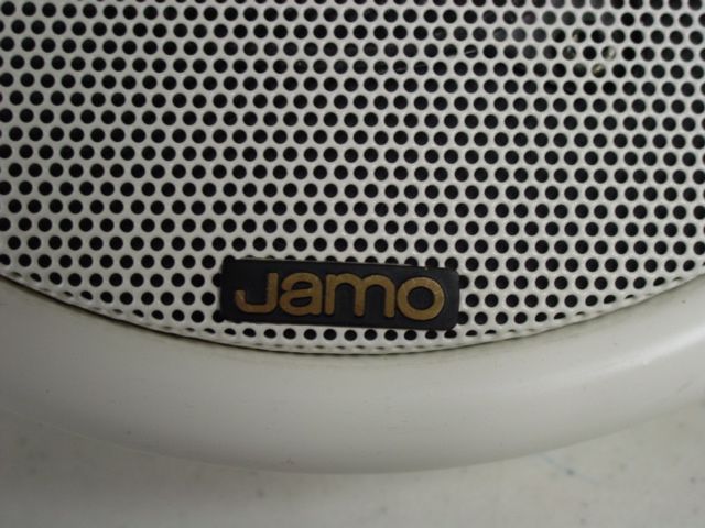 HIGH QUALITY INDOOR JAMO 2WAY SPEAKER W/ROUND ENCLOSURE  