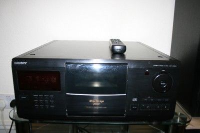 Sony CDP CX200 Great CD Player Juke Box With Remote 200 CD`s  