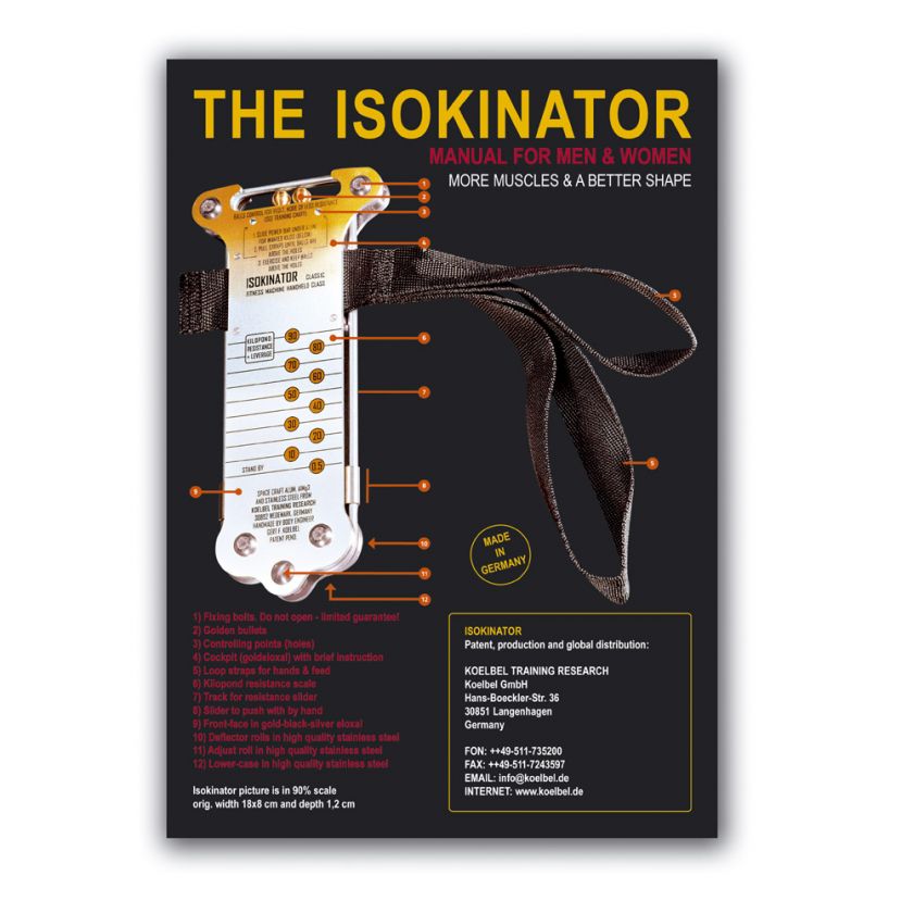 Isokinator Classic home gym by Gert F. Koelbel Training 608866488149 