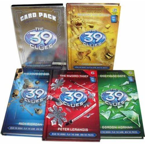 The 39 Clues   1 4 Book Set plus A Game Card Pack New  