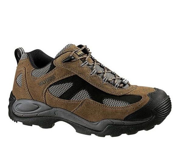 Wolverine Mens Slip Resistant Steel Toe Athletic Low  