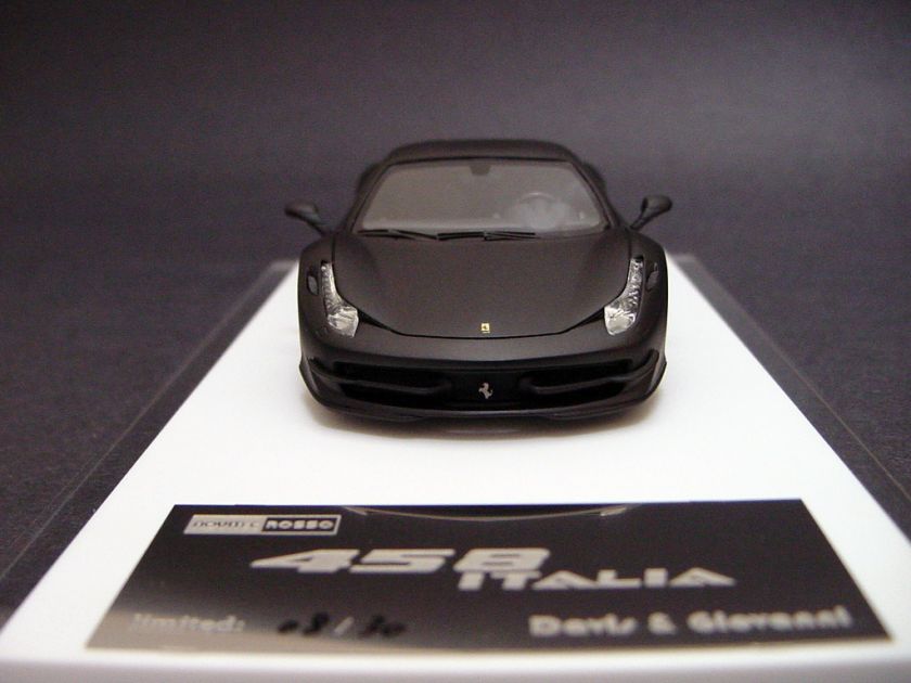   Giovanni Novitec Rosso Ferrari 458 Italia Matte Black Miniwerks  