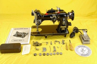   130 INDUSTRIAL SEWING MACHINE W/ EMBROIDERY 50010 SERVICED W/ WARRANTY