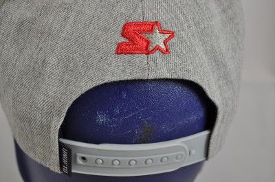 UNDEFEATED X STARTER SNAPBACK WIN ROCKY WIN GREY RED (HATS10)  