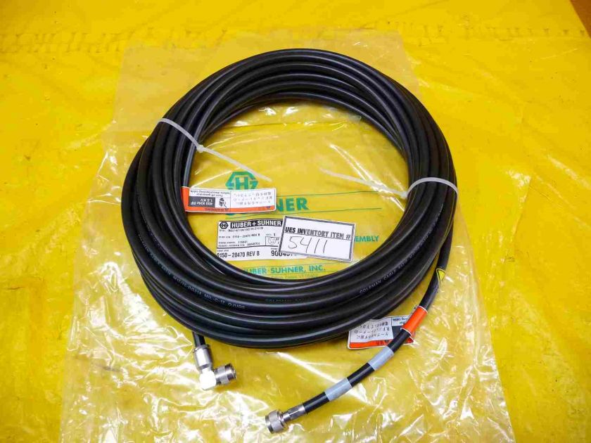 Huber + Suhner 90045701 RF Generator Cable RG 214 new  