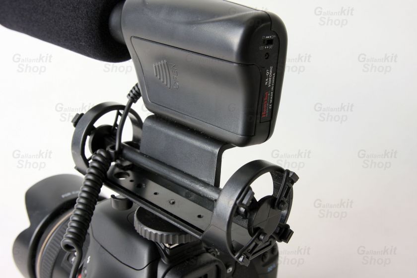   Microphone with Shockmount for DV, DSLR Canon 5D MKII 600D t3i  