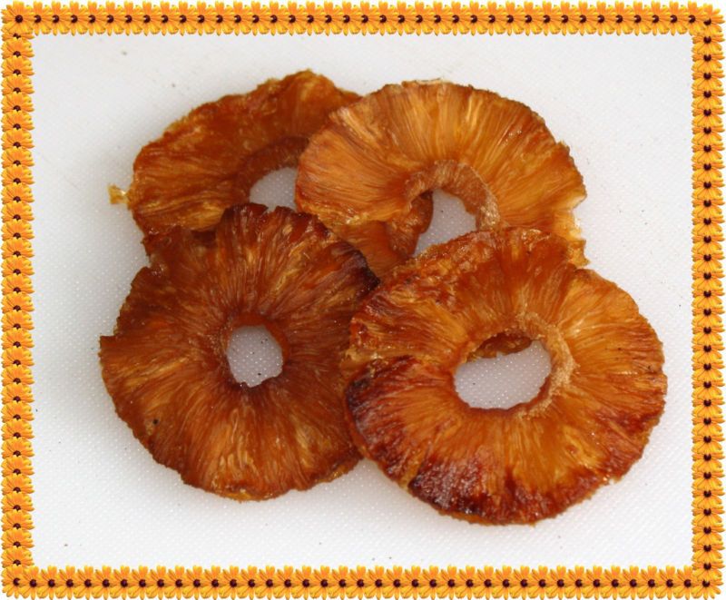 SMOKED DRIED PINEAPPLE RINGS, HAM, PORK  