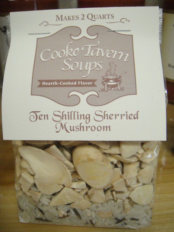Ten Shilling Sherried Mushroom Soup/Delicious  
