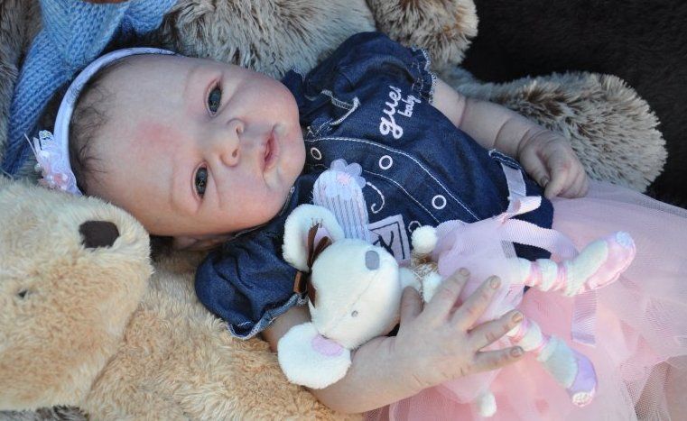   reborn big baby girl doll with tummy from **Dreams Reborn**  