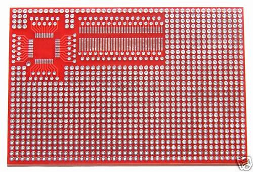 layers TQFP TQFP44 SOIC SMT prototype board ATMEL PIC  