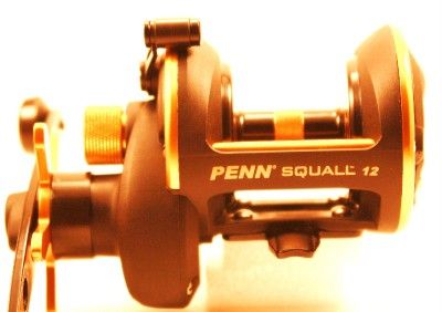 Penn SQUALL 12 SQL12 Star Drag Conventional SQL Fishing Reel 1206097 