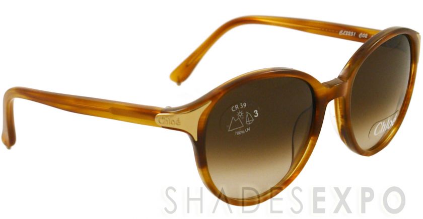 NEW Chloe Sunglasses CL 2251 HAVANA CO2 CL2251 AUTH  