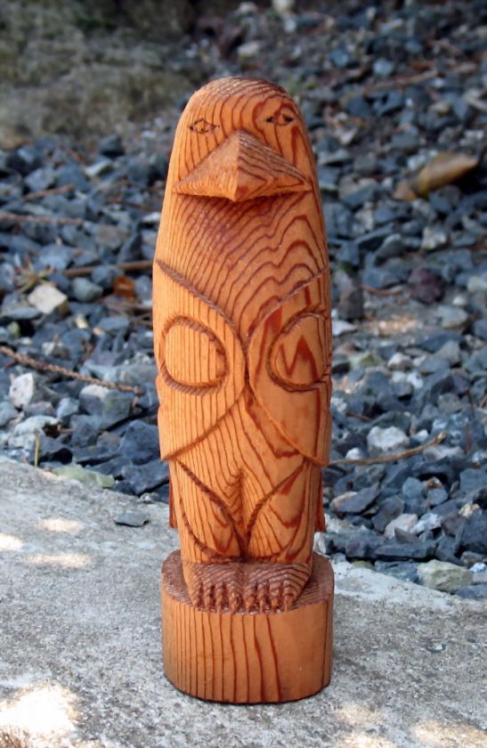 Miniature Thunderbird Totem Pole, Glen Webster  