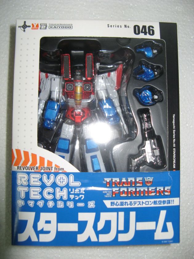 REVOLTECH 046 THE TRANSFORMERS STARSCREAM Action 46 G1 FIGURE AP046 