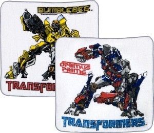 Transformers 2 BumbleBee Magic WashCloth Towel 1pc  