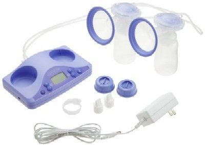 Lansinoh 52015 Affinity Double Electric Breast Pump Lavender  