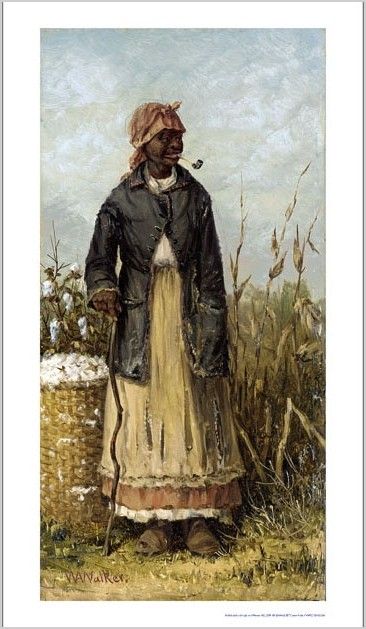 WILLIAM AIKEN WALKER Cotton Picker CANVAS ART   