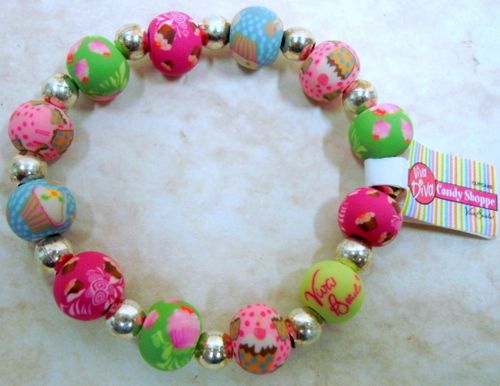 VIVA Cupcake Pebble Bracelet DIVA Stretch 00444905  