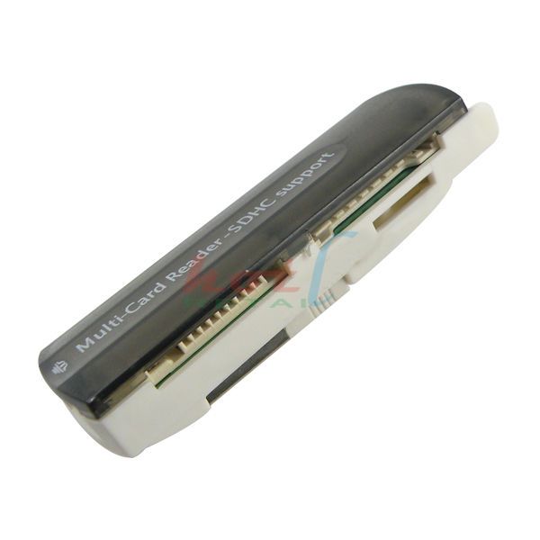 Grey/White USB Memory SDCH MS/SD/TF Multi Card Reader  