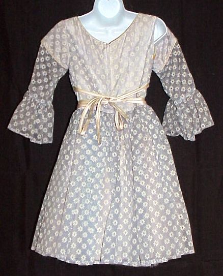 1940s 50s VINTAGE CHARACTER / DANCER DRESS FABULOUS  