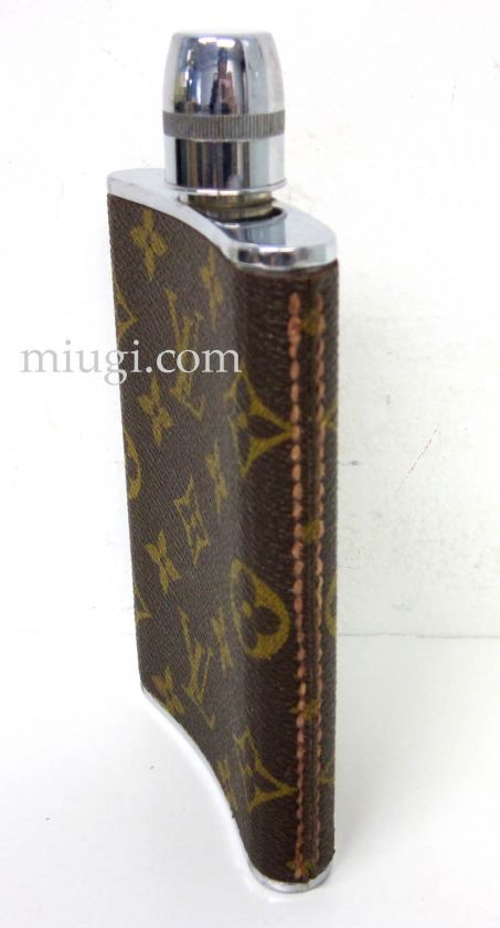 AUTH Vintage Louis Vuitton Liquor Flask Barware RARE  