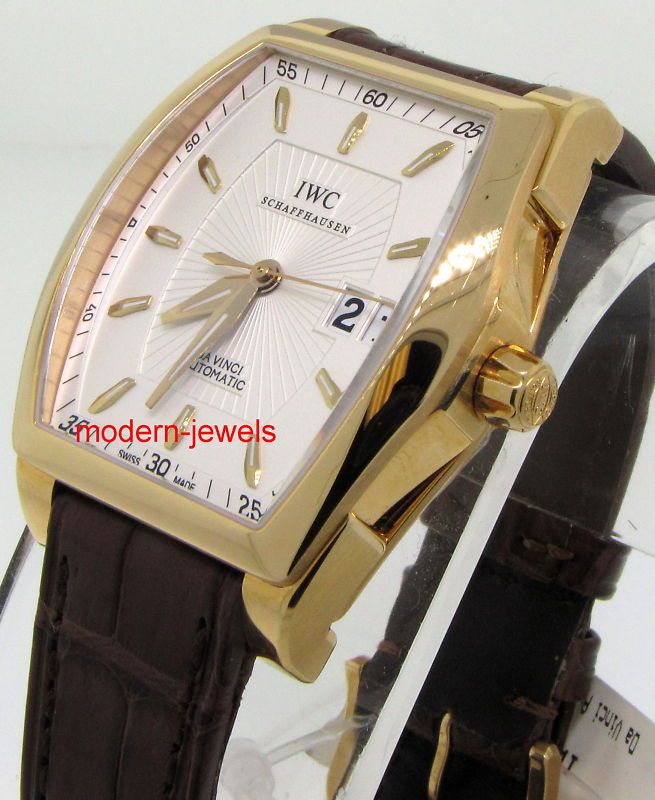 IWC Da Vinci 18K Rose Automatic Mens Watch IW452302  